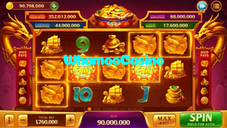 WhamooCasino casino presented on mobile device in Pakistan with slots and live games