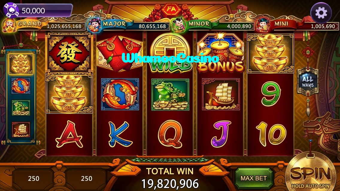 WhamooCasino casino presented on mobile device in Pakistan with slots and live games